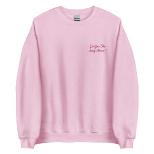 "Do You Like Scary Movies?" Sweatshirt - Image 2