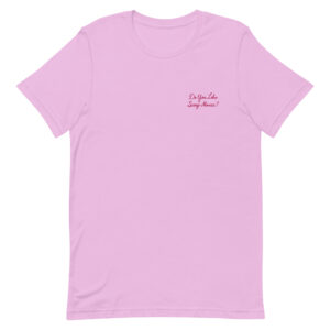 "Do You Like Scary Movies?" Short-Sleeve T-Shirt - Image 3