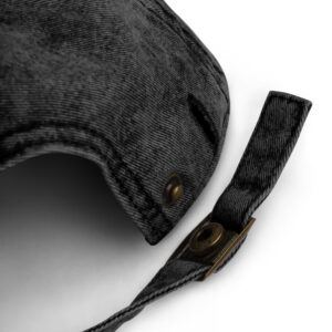 "Do You Like Scary Movies?" Vintage Cotton Twill Dad Cap - Image 2
